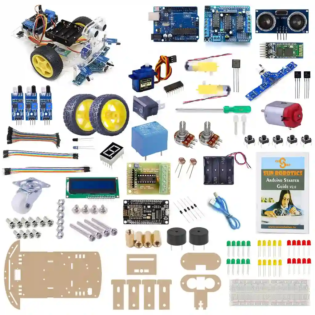 Robotic Kit For School ( 65 Products kit )