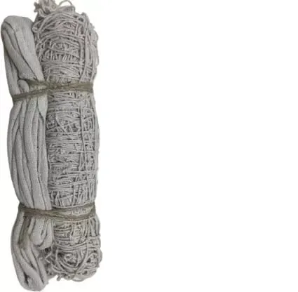 Cotton Volleyball Net (White) 4 Side Tape